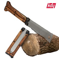 목재 목공 원예 2타입 양면 310mm 접이식 접톱, 1개