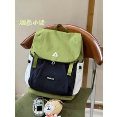 MUSILUO 後背包 防潑水收納包 高顏值, 綠色小號