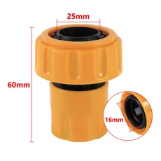 정원 호스 커넥터 키트 12MM 연결 16MM 파이프 수리 25MM 내경 빠른 수도관, 4198, 1개