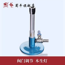 EISCO 분젠버너 천연가스연소기 CH0094NG 실험용 가스버너 안전조절, 본생등 밸브 조절