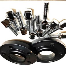 허브스페이스 휠 2개 20mm 스페이서 5x112 66.6mm CB 메르세데스 CLS W219 SLK200 R172 C300 W204 ML 270 CDI W163 MG HS 알루, [01] 20mm Black-thin
