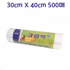 크린랩 롤백 30cm x 40cm, 대(L), 500개입, 2개