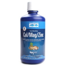 TRACE MINERALS RESEARCH 鈣鎂鋅補充液, 946ml, 1瓶