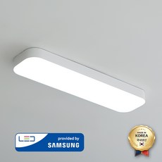 국산 심플 화이트 주방등 욕실등 LED30W, 주광색
