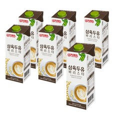 삼육 바리스타 두유 6팩 950ml 멸균팩 대두원액 식물성 단백질, 6개