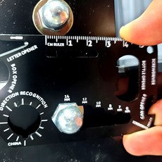 등산 캠핑 카드형 포켓 미니 멀티툴 다용도칼 낚시 키트 생존 휴대용