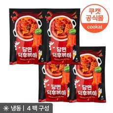 쿠캣메이드 당면덕후볶이, 4개, 340g