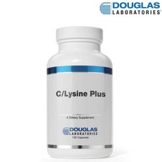 미국 Douglas LABs 비타민C 라이신 C/Lysine Plus 120캡슐, 1개