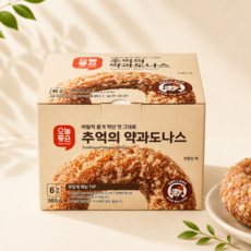 오늘좋은 추억의 약과도나스 360G, 5개