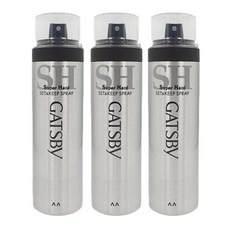 갸스비 셋&킵 슈퍼하드 헤어스프레이, 263ml, 3개