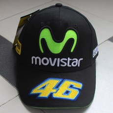 颶風騎士 越野機車騎行帽 跑酷戶外賽車鴨舌棒球帽 綠色 M movistar, 1個, 圖片色,均碼