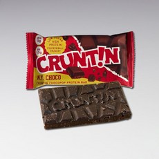 크런틴 초코팝 단백질바 N.Y. 초코, 4개, 48.5g