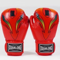 XUANLONG 拳擊手套, 1個, 成人焰龍-紅色+【帶收納袋】透氣加厚,10oz