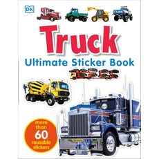 궁극의 스티커북: 트럭: 60개 이상의 재사용 가능한 풀 컬러 스티커, 기본