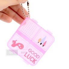 소품정리 플라스틱 케이스 약통, 1개, 1개입