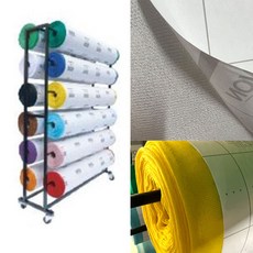 대원 벨크로 융천 1마 접착벨크로 융 110x90, 블랙, 1개