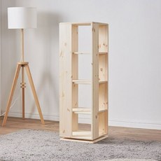 회전책장 책꽂이 4단 사무실 서재 아이방 어린이 책장, 단일, 본상품선택