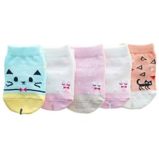 양말하우스 아기 양말 (혼합5종) 여름용 여아양말 유아양말 1호