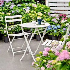 곰비임비 야외테이블 파라솔 편의점 야외용의자, 접이식 의자 (색상 메모 기본 화이트)