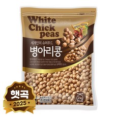 현대농산 수입 병아리콩 밤콩 이집트콩 2kg, 1개