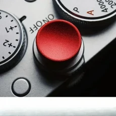 X100S XPro3 XT4 XA3용 오목형 금속 알루미늄 셔터 릴리즈로 후지필름 카메라를 업그레이드하세요, 01 1 pcs, 02 1x Red