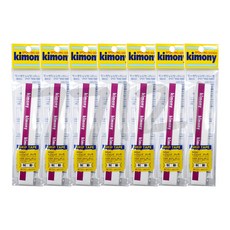 키모니 하이 소프트 레전드 오버그립 플라워 KGT137, 7개, White