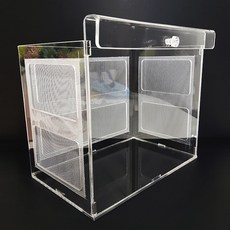 봄대디 아크릴 부화통 격리통 산란통 치어통 구피 코리 안시 열대어 걸이식, 1개