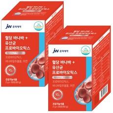 혈당 바나바+유산균 프로바이오틱스 장건강 혈당케어 혈당조절 바나바잎추출물 당케어 쾌변, 2개, 30회분