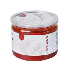 어촌명가 밥도둑 비법 양념 깐 새우장, 1개, 500g