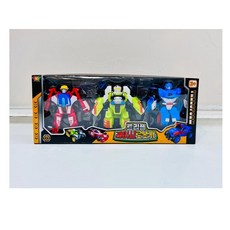 센스트리플 레이싱 로봇 카 장난감 놀이 조카 선물, 37.3*14.5, 랜덤