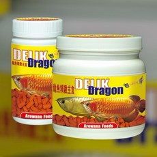 DELIK Dragon 龍魚精緻主食, 1個, 大型魚龍魚主食960ml