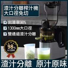 110V 大口徑果菜榨汁機 渣汁分離機 果汁機 豆漿機 原汁機