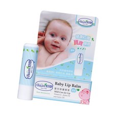 貝恩 Baan 嬰兒修護唇膏 4.5g 原味 草莓 幼兒護唇膏 兒童護唇膏 6335, 5g, 原味/草莓, 1個