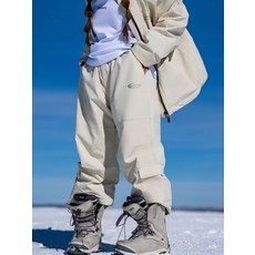 미국스타일 스키복 바지 남녀공용 하드쉘 방풍 방수 스노우웨어