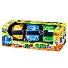 바니랜드-꼬마버스타요 삑삑이세트 3PCS, 혼합색상, 1개