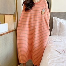 PU_빅사이즈 임부용 원피스잠옷