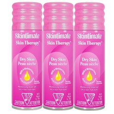 여성용 스킨 테라피 드라이 쉐이브 젤 3팩 | 크림 폼 각 3온스 7온스 팩