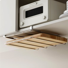 TOPNARA 위생적인 주방 도마걸이 도마거치대, 스텐, 1개