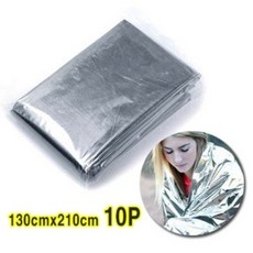 넷타운 비상용 은박담요 160x210, 비상담요130cm*210cm, 10개