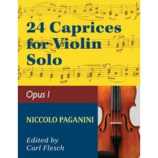 (영문도서) Paganini: 24 Caprices Op. 1 - Violin solo Paperback, Allegro Editions, English, 9781974899685