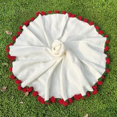 장미 핸드메이 담요 꽃다발 스웨터 60cm 완제품 장미 핸드메이 담요 꽃다발 스웨터 60cm 완제품+글로벌커머스랩벌Shop