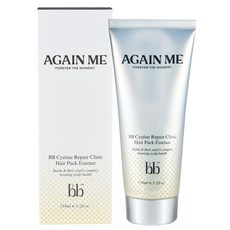 [특허기술력] 어게인미 비비 노워시 트리트먼트 헤어 에센스 탈모 트리트먼트 헤어팩 헤어클리닉, 1개, 150ml