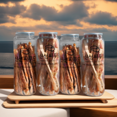 건어포맨 4종세트 페스츄리 오징어 구운 아귀포 마른안주세트, 4개