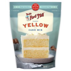 Bob's Red Mill 經典黃色蛋糕預拌粉 15.5盎司 440克 Bob's Red Mill Classic Yellow Cake Mix 15.5oz, 1個