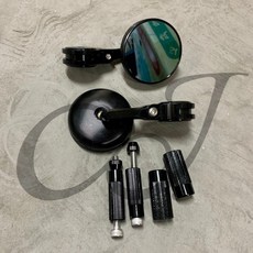 CJ 新偉 端子鏡 後視鏡, 黑 Black