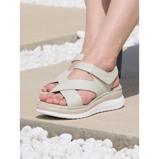 금강제화 프리웨이 여성 소가죽 샌들 RICSAC2222WFREF7