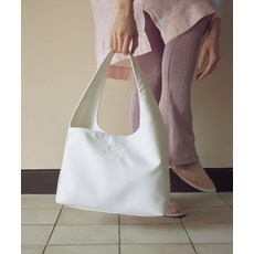 [무쿠앤에보니] Soft Bag _ WHITE