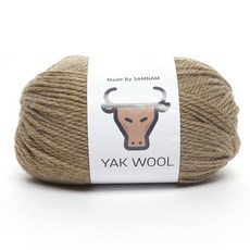삼남뜨개실 야크울 100g 5+1 울실 뜨개실 대바늘실 의류실 겨울실 털실, 07 베이지