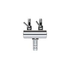 수족관 브로와 에어 분배기 스테인레스 2구 8/11mm to 4/6mm, 1개