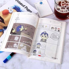 책모양 투명 아크릴 문진 소형